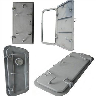 Στεγανή Πόρτα Γρήγορης Δράσης Marine Steel